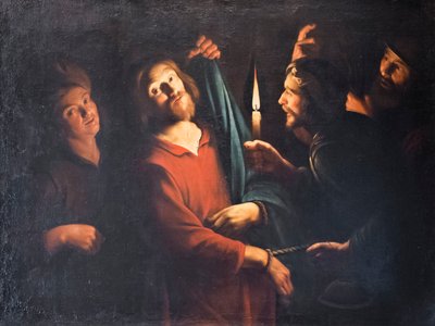 La capture du Christ - Gerrit van (follower of) Honthorst
