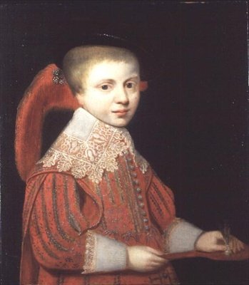 Portrait du Prince de Nassau jouant au Volant - Gerrit van (studio of) Honthorst