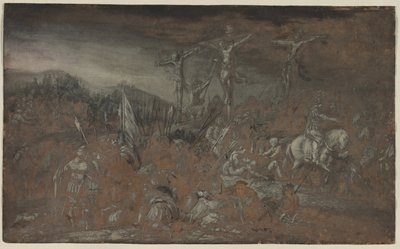 La Crucifixion, seconde moitié des années 1600 - Gerrit van Battem