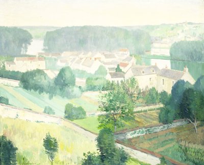 Le village de Sannois - Gerrit van Blaaderen