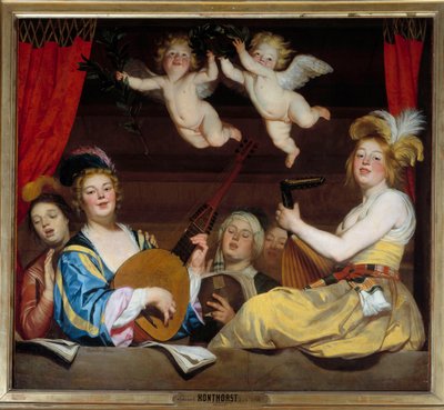 Le concert - Gerrit van Honthorst