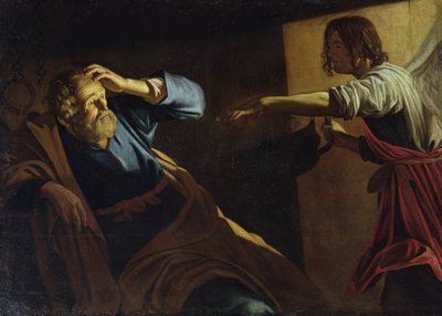 Saint Pierre libéré de prison - Gerrit van Honthorst