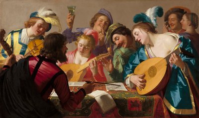 Le Concert, 1623 - Gerrit van Honthorst