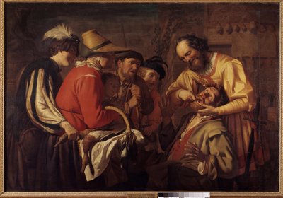 Le tireur de dent - Gerrit van Honthorst