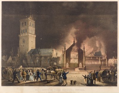 Églises Est, Sud et Croix, Dundee, telles qu