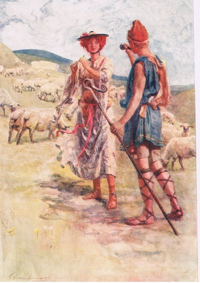 Calidore et Pastonella, Histoires de la Reine des Fées publiées par George Harrap and Company - Gertrude E. Demain (after) Hammond
