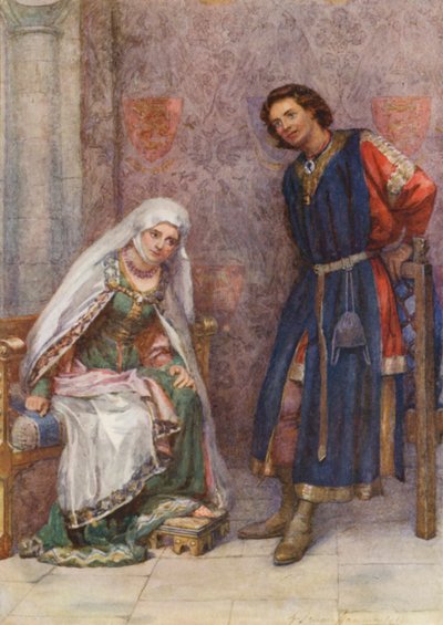Shakespeare, Le Roi Jean - Gertrude E. Demain (after) Hammond
