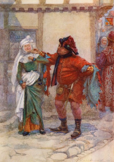 La pièce de William Shakespeare : Henry IV - Gertrude E. Demain (after) Hammond