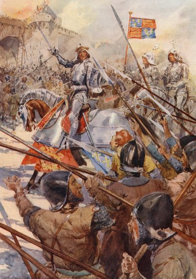 La pièce de William Shakespeare : Henry V - Gertrude E. Demain (after) Hammond