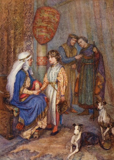 Pièce de William Shakespeare : Le Roi Jean - Gertrude E. Demain (after) Hammond