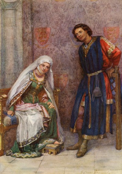 La pièce de William Shakespeare : Le Roi Jean - Gertrude E. Demain (after) Hammond