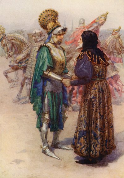 La pièce de William Shakespeare : Richard II - Gertrude E. Demain (after) Hammond