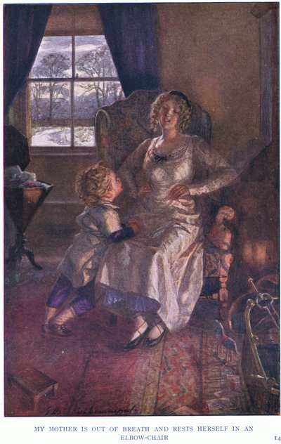Ma mère est essoufflée et se repose dans un fauteuil - Gertrude E. Demain Hammond