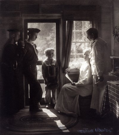 Lumière du soleil dans la maison - Gertrude Käsebier