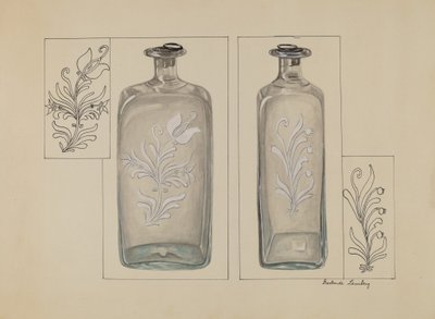Bouteille de liqueur - Gertrude Lemberg