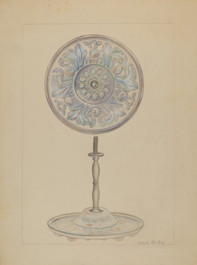 Support de miroir - Gertrude Lemberg