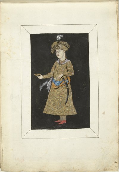 Miniature persane - Gesina ter Borch (possibly)