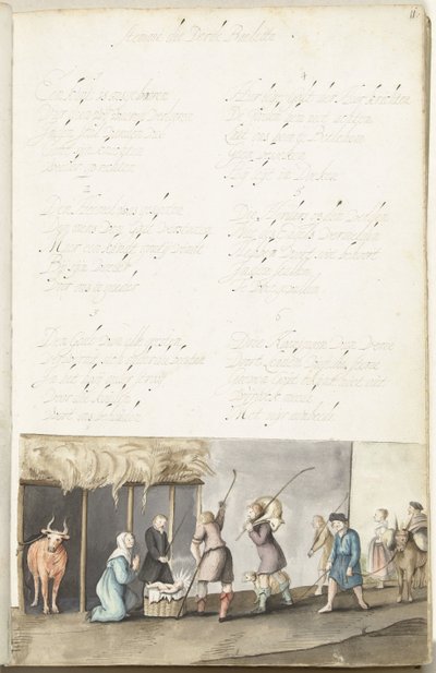 Adoration des bergers - Gesina ter Borch