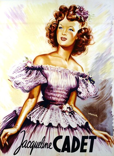 Affiche de Jacqueline Cadet - Geza Vandor