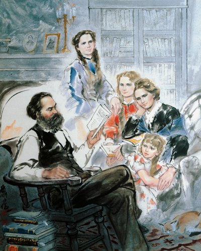 Karl Marx et sa famille - Ghan Zen Mon