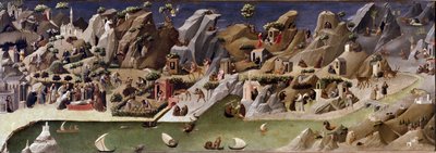 La thébaïde des ermites - Gherardo Starnina