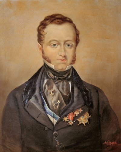 Portrait de Llamado Jose Maria Queipo del Llano Ruiz de Saravia (1768-1843) Comte de Toreno - Ghersi (after)