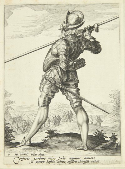 Un piquier - Gheyn, Jacques II de