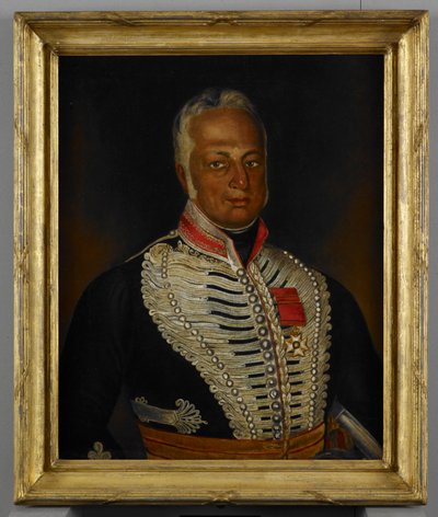 Lieutenant-colonel James Skinner (1778-1841) vers 1836 - Ghulam Husayn Khan