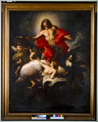 Deux évangélistes (Modellos pour S.Carlo al Corso) - Giacinto Brandi