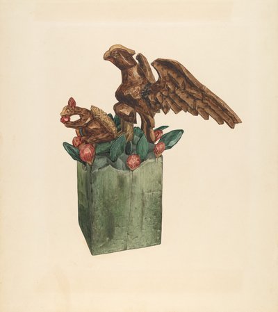 Écureuil et Aigle, vers 1939 - Giacinto Capelli