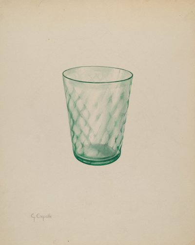 Verre à Tumbler - Giacinto Capelli