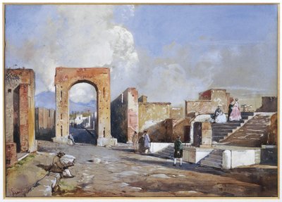 Italie, Fouilles de Pompéi - Giacinto Gigante