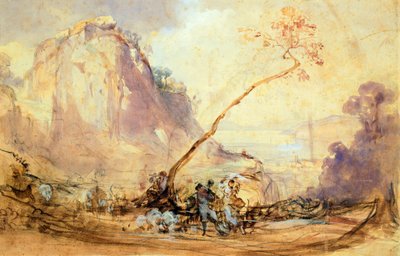 Paysage de Sorrente - Giacinto Gigante