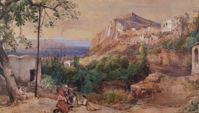 Vue de Capri - Giacinto Gigante