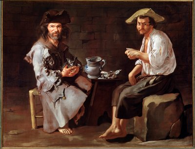 Deux mendiants - Giacomo Ceruti