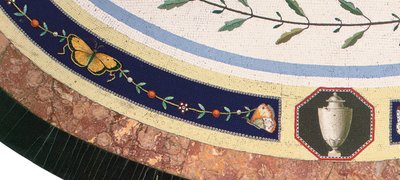 Table en micromosaïque, Rome, fin du XVIIIe siècle - Giacomo (attr. to) Raffaelli