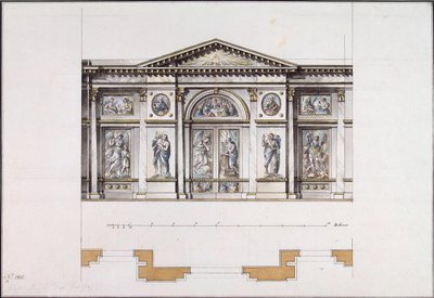 Iconostase au couvent Smolny de la Résurrection à Saint-Pétersbourg, années 1780 - Giacomo Antonio Domenico Quarenghi
