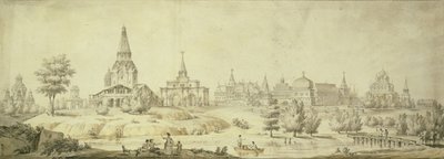 Vue de Kolomenskoye, 1795 - Giacomo Antonio Domenico Quarenghi
