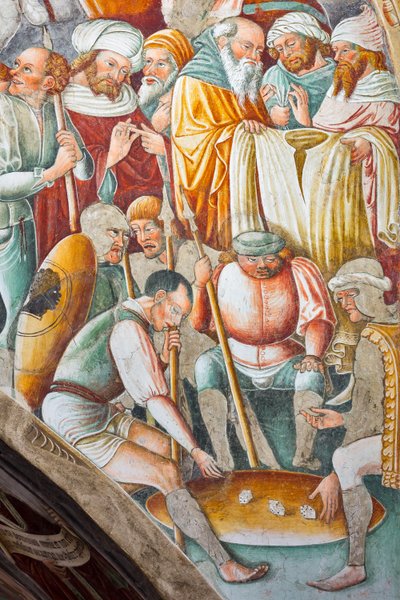 Crucifixion (détail) - Giacomo Borlone de Buschis