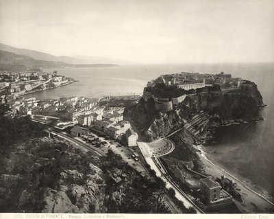 Vue panoramique de Monaco - Giacomo Brogi