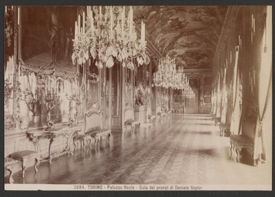 Turin - Palais Royal - Salle à manger de Daniele Seiter - Giacomo Brogi