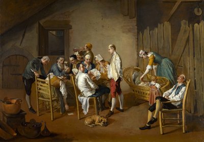 Le jeu de cartes, vers 1738-1750 - Giacomo Ceruti