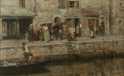 Musiciens itinérants, c.1881-83 - Giacomo Favretto