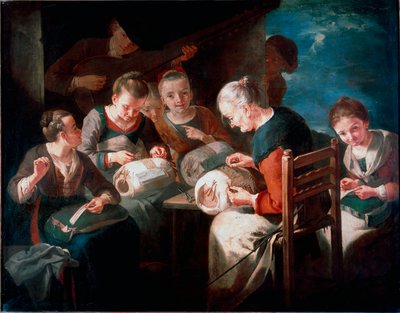 Les brodeuses - Giacomo Francesco Cipper