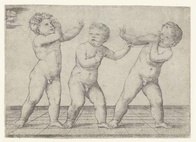 Trois garçons nus - Giacomo Francia
