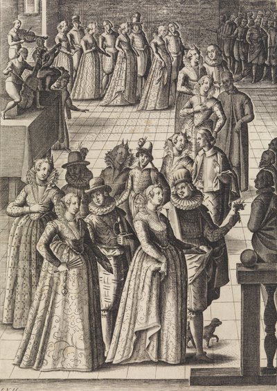 Le feste o balli..., vers 1610 - Giacomo Franco