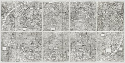 Carte universelle du monde, Gastaldi, Giacomo - Giacomo Gastaldi