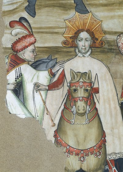 La Fontaine de Vie (détail) - Giacomo Jaquerio