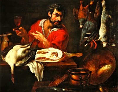 Cuisinier dans un garde-manger - Giacomo Legi