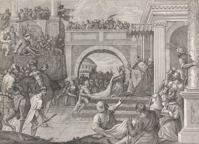 Le Doge Enrico Dandolo couronne Baldovino premier empereur de l